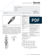 Pressure Reducing and Relieving, Pilot Operated Spool Type Common Cavity, Size 10