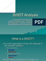 Lecture On SWOT Analysis