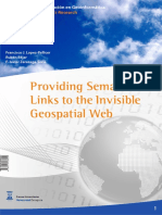 Providing Semantic Links To The Invisible Geospatial Web