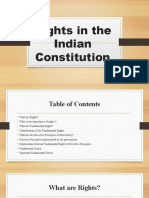 Rights in The Indian Constitution