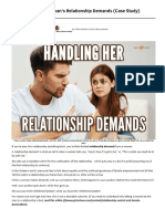 How To Handle A Woman's Relationship Demands (Case Study) - Girls Chase