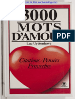 30 Mot D'amour PDF