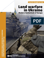 Land Warfare in Ukraine: Modern Battlefield of Europe