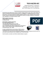 Tech Notes-307: Integrating RACO Verbatim Gateway With The Allen-Bradley SLC 5/05 Series PLC Via Ethernet