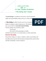 Second: Heat Transfer Correlations For Flow Boiling Heat Transfer