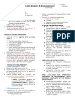 Reviewer: Chapter 6 Disbursement: Modes of Disbursements