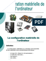 Configuration Materiel D Un Ordinateur Le Cours