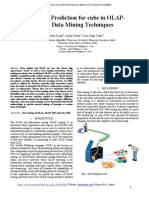 A Review: Prediction For Cube in OLAP - Based Data Mining Techniques