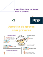 Apostila Completa de Gestos Com Gravuras