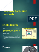 Selective Hardening Methods