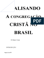 Analisando A Congregação Cristã No Brasil