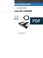 Nikrans NS-250GDW: Installation Guide