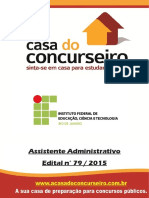 Apostila If RJ 2015 Assistenteadministrativo PDF