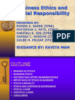 Business Ethics and Social Responsibility