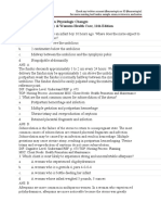 Chapter 20: Postpartum Physiologic Changes Lowdermilk: Maternity & Womens Health Care, 11th Edition