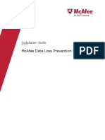 Mcafee Data Loss Prevention 9.2.0: Installation Guide