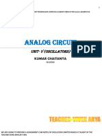 Oscillator-Notes by Chaitanya