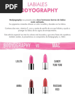 Bodyography - Labiales