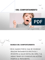 Manejo Del Comportamiento