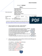 Activity 2: Individual Week 3: (Study) (Ride) (Have) (Download) (You Do) (Wait) (Oliver Work)