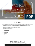 Csec Poa Ratios