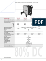 Titan XQ - Multi-Process MIG/MAG Welding Machine, Drive XQ Wire Feeder, Technical Data