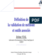 Vial Validation Definition Et Outils