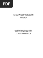 Texto Postproducción Glosario