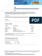 Penguard Special: Technical Data Sheet