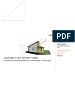 Informe de Arquitectura Sustentable