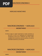 Macroeconomía Mamondi Mercado Monetario