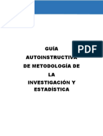 Guía Autoinstructiva para Metodología de La Investigación y Estadística - Rina Alvarez - 2020 - Ii