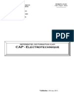 Rrfrrentiel de Formation Cap Electrotechnique PDF