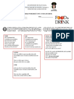 Worksheet-Grammar Unit 1 Food and Drink