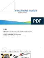 How To Test MD380 Power Module - (Rectifier + Inverter) PDF