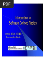 Introduction To Software Defined Radios