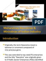 Maharatnas Navratnas & Miniratnas of Indian Industry