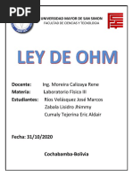 Ley de Ohm