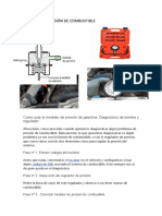 Medidor de Presión de Combustible