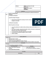 Ela 8 - Rhyme Lesson Plan