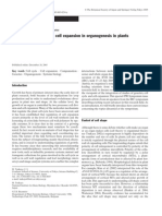 Genetics, Cell Cycle and Cell Expansion in Organogenesis in Plants