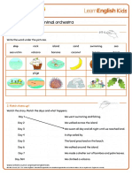 Cosmin Dandu - Short-Stories-The-Voyage-Of-The-Animal-Orchestra-Worksheet PDF