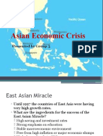 Asian Economic Crisis: Presented by Group 3