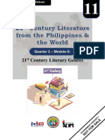 21 Century Literary Genres: Quarter 2 - Module 8