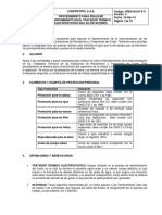 38++ Act 1 Procedimiento para Realizar Mantenimiento en El Tratador Termico Electrostatico en Las Estaciones Del Campo Casabe