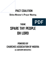 Spare Thy People Oh Lord Ministers Prayer Meeting With DrLightupChikere, June 2020