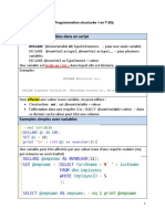 Programmation Structurée en T-SQL