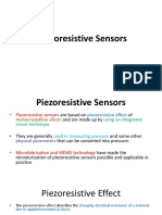 Lecture 4 Piezoresistive Sensors