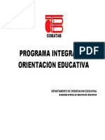 Programaintegralde Orientación Educativade 1°a 6°