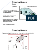 Function of Steering System